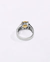 Royal Golden Topaz (Sunahara Pukhraj) Ring in 925 Sterling Silver - Urja