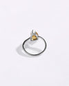 Elegant Golden Topaz (Sunahara Pukhraj) Ring in 925 Sterling Silver - Delta Dr