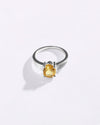 Magical Golden Topaz (Sunahara Pukhraj) Ring in 925 Sterling Silver - Urja