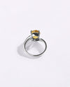 Promise Golden Topaz (Sunahara Pukhraj) Ring in 925 Sterling Silver - Urja