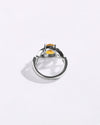 Powerful Golden Topaz (Sunahara Pukhraj) Ring in 925 Sterling Silver - Urja