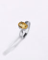 Grace Golden Topaz (Sunahara Pukhraj) Ring in 925 Sterling Silver - Urja