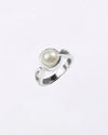 Grace Pearl (Moti) Ring in 925 Silver - Round Shakti
