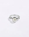 Grace Pearl (Moti) Ring in 925 Silver - Round Shakti