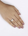 Grace Pearl (Moti) Ring in 925 Silver - Round Shakti
