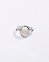 Grace Fire Opal (Doodhiya) Ring in 925 Silver - Shakti