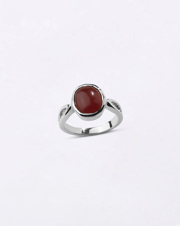 Grace Hakik (Agate) Ring in 925 Sterling Silver - Shakti