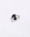 Swastik Hakik (Agate) Ring in 925 Sterling Silver - Shakti