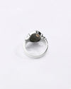 Exotic Hakik (Agate) Ring in 925 Sterling Silver - Shakti