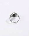 Swastik Hakik (Agate) Ring in 925 Sterling Silver - Shakti