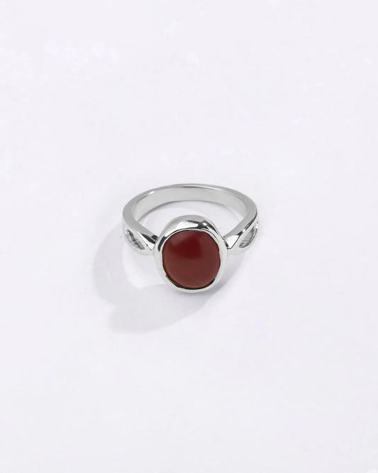 Grace Hakik (Agate) Ring in 925 Sterling Silver - Shakti