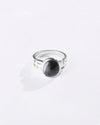 Swastik Hakik (Agate) Ring in 925 Sterling Silver - Shakti
