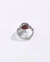 Celestial Hakik (Agate) Ring in 925 Sterling Silver - Round Shakti
