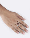 Heirloom Hakik (Agate) Ring in 925 Sterling Silver - Shakti