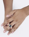 Elite Hakik (Agate) Ring in 925 Sterling Silver - Shakti