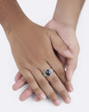Swastik Hakik (Agate) Ring in 925 Sterling Silver - Shakti