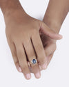 Heirloom Iolite (Neeli) Ring in 925 Sterling Silver - Shakti
