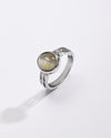 Luxe Cat’S Eye (Lehsunia) Ring in 925 Sterling Silver - Shakti