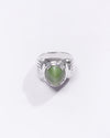 Emperor Cat's Eye (Lehsunia) Ring in 925 Sterling Silver - Nova Premium