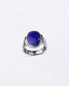 Heirloom Lapis Lazuli (Lajward) Ring in 925 Sterling Silver - Shakti