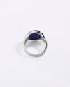Heirloom Lapis Lazuli (Lajward) Ring in 925 Sterling Silver - Shakti