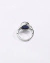 Rolex Lapis Lazuli (Lajward) Ring in 925 Sterling Silver - Shakti