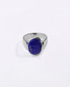 Heirloom Lapis Lazuli (Lajward) Ring in 925 Sterling Silver - Shakti