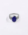 Vintage Lapis Lazuli (Lajward) Ring in 925 Sterling Silver - Shakti