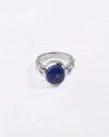 Rolex Lapis Lazuli (Lajward) Ring in 925 Sterling Silver - Shakti