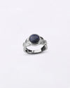 Celestial Lapis Lazuli (Lajward) Ring in 925 Sterling Silver - Shakti