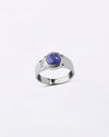Vintage Lapis Lazuli (Lajward) Ring in 925 Sterling Silver - Round Shakti