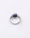Vintage Lapis Lazuli (Lajward) Ring in 925 Sterling Silver - Round Shakti