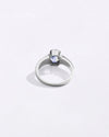 Magical Pitambari Neelam Ring in 925 Silver - Shakti