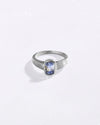 Magical Pitambari Neelam Ring in 925 Silver - Shakti