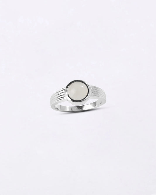 Magical Moonstone Ring in 925 Sterling Silver - Shakti