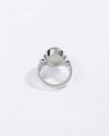 Exotic Moonstone Ring in 925 Sterling Silver - Shakti