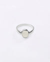 Natural Moonstone Ring in 925 Sterling Silver - Shakti