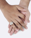 Exotic Moonstone Ring in 925 Sterling Silver - Shakti