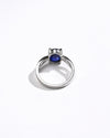 Daily Wear Blue Sapphire (Neelam) Ring – 925 Silver - 1102N4 - Myra