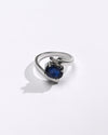 Blue Sapphire (Neelam) Gemstone Ring – 925 Silver - 1103N4 - Myra