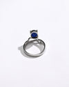Authentic Blue Sapphire (Neelam) Ring in 925 Silver – #1110N4 - Myra