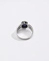Blue Sapphire (Neelam) Ring – 925 Silver - 1126B - Myra