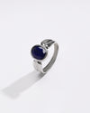 Blue Sapphire (Neelam) Ring – 925 Silver - 1126B - Myra
