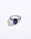 Natural Blue Sapphire (Neelam) Ring – 925 Silver - #1134B - Myra