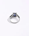 Vedic Blue Sapphire (Neelam) Ring – 925 Silver - # 1175N4 - Myra