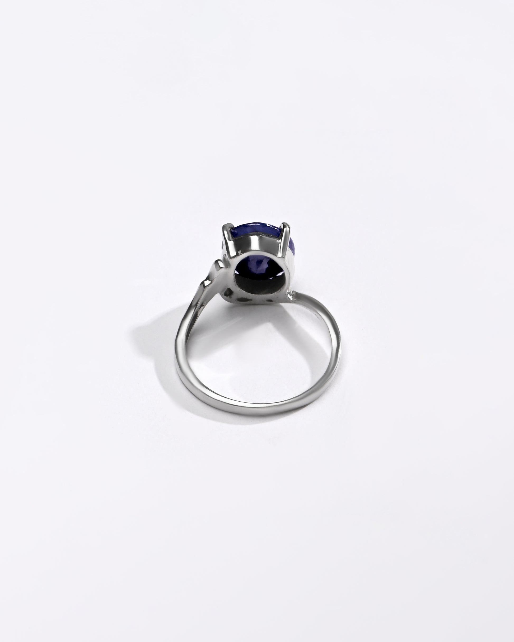 Blue Sapphire (Neelam) Ring – Trusted 925 Silver - #1176N4 - Myra