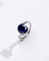Blue Sapphire (Neelam) Ring – Trusted 925 Silver - #1176N4 - Myra