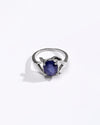 Pure Energy Blue Sapphire (Neelam) Ring – 925 Silver - #1177N4 - Myra