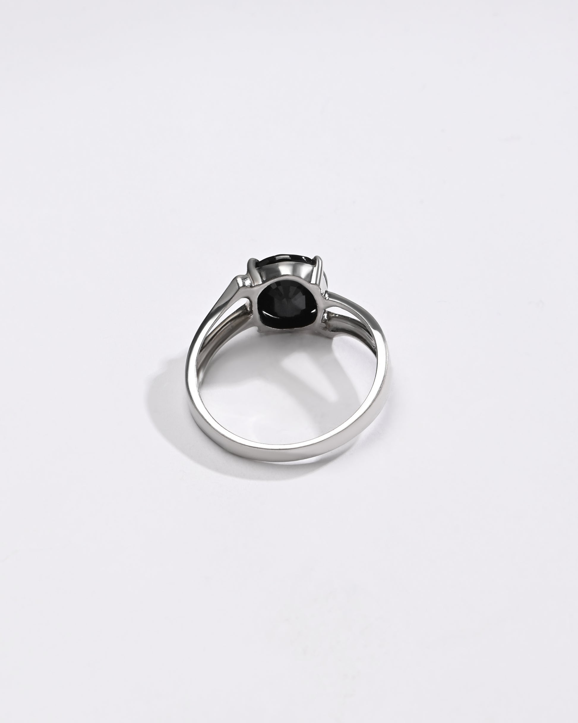 Chic Blue Sapphire (Neelam) Ring – 925 Silver - #1182N4 - Myra