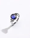 Blue sapphire ring design